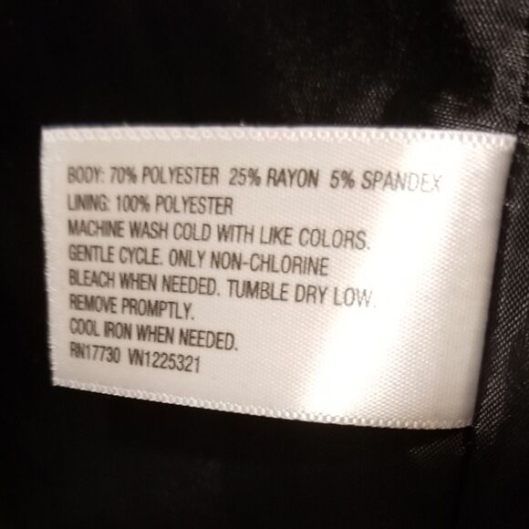 Mossimo Black Green Asymmetrical Zipper Moto Knit Jacket Size Small S/P - Picture 5 of 5